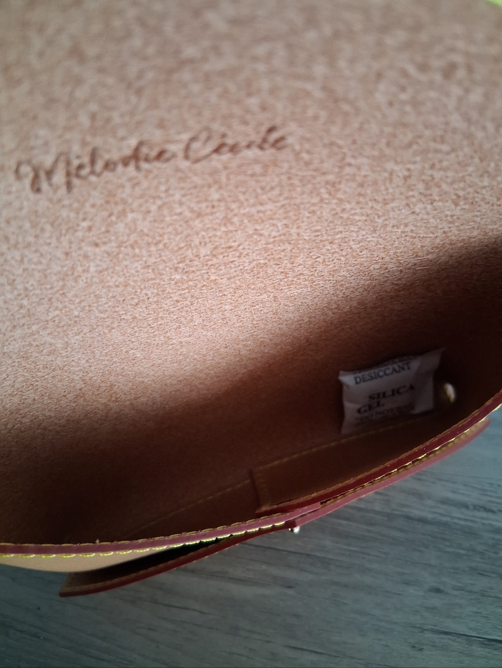 DUYP Melodie Cecile Honey Vachetta Leather - Envelope/Crossboady - Picture 4 of 10